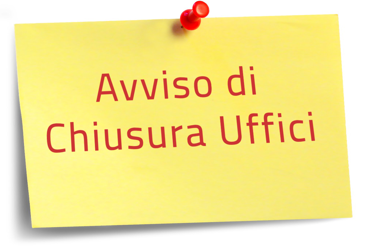 chiusura ufficio tecnico 